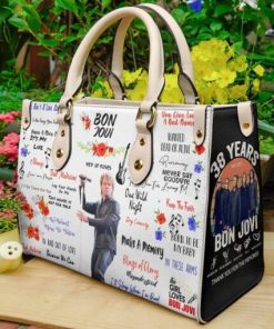 Bon Jovi Leather Bag