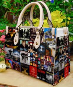 Bon Jovi Leather Bag