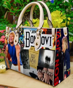 Bon Jovi Leather Bag