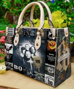 Bon Jovi Leather Bag
