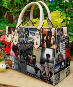Bon Jovi Leather Bag