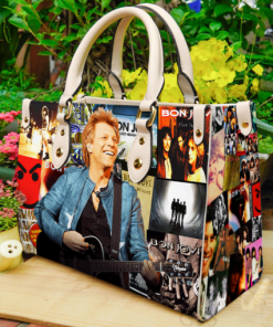Bon Jovi Leather Bag