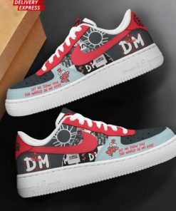 Depeche-Mode air force shoes