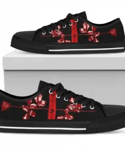 Depeche-Mode 2010 Love Low Top shoes