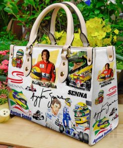 Ayrton Senna Leather Bag