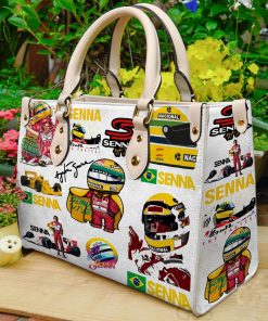 Ayrton Senna Leather Bag