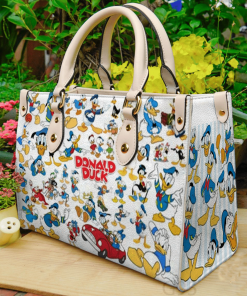 Donald Duck Leather Bag