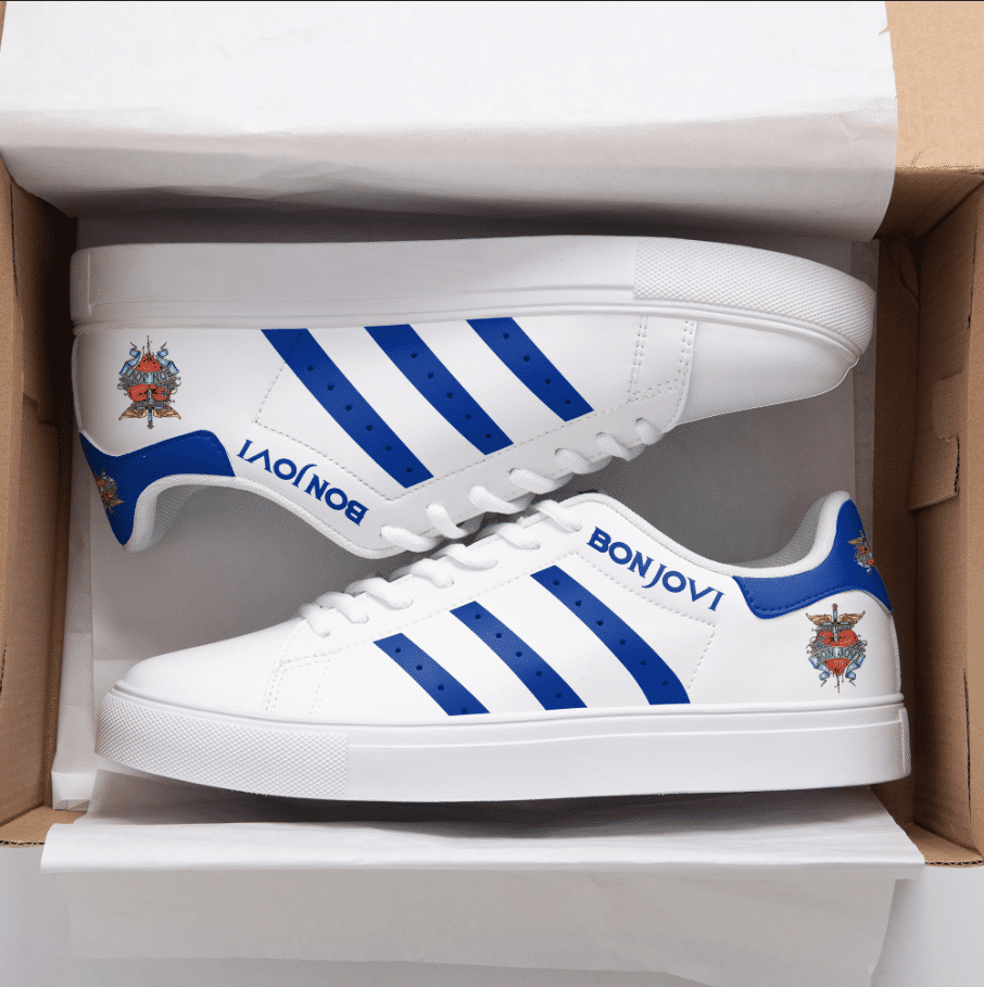 Bon Jovi Stan Smith Shoes