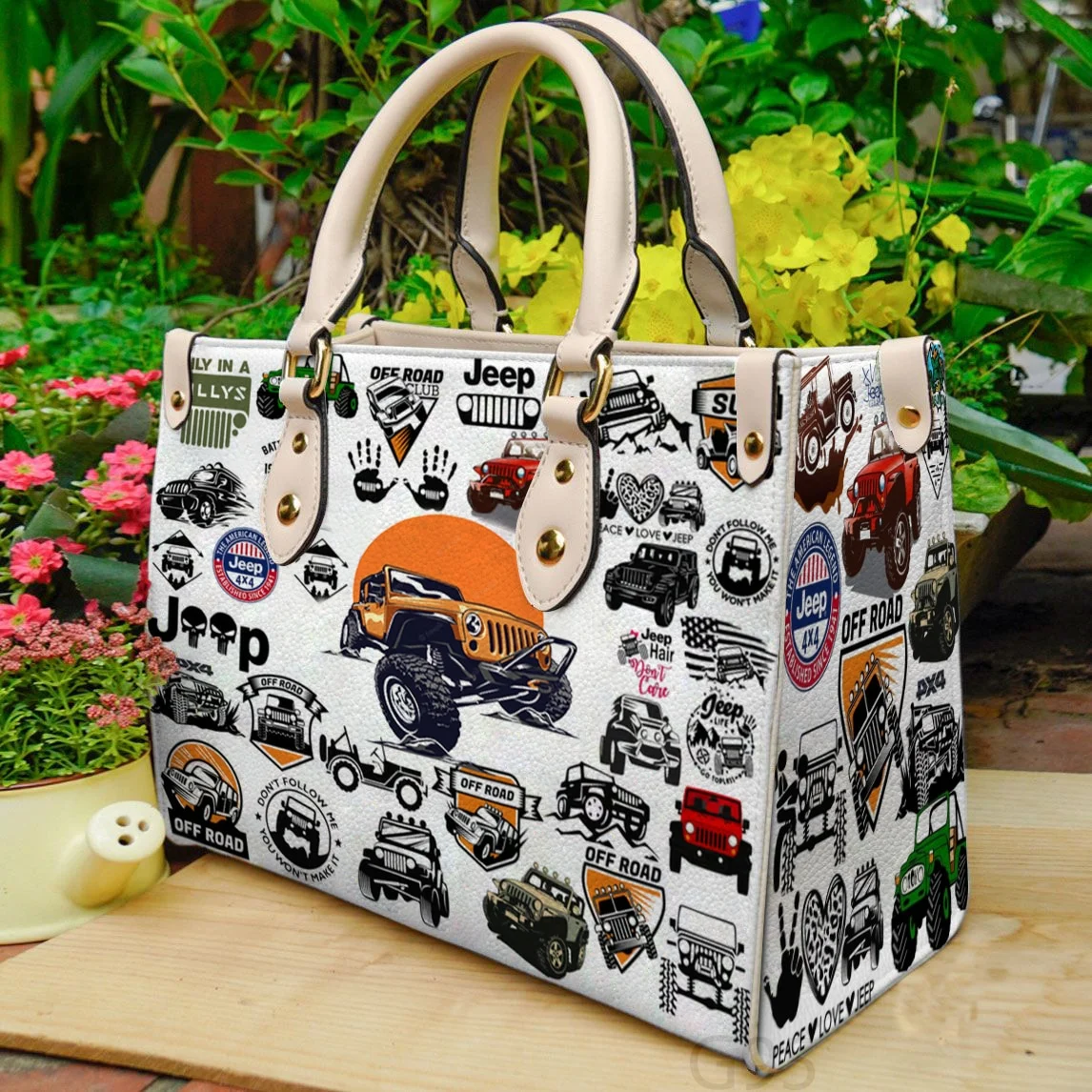 Jeep Leather Bag