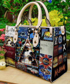 Def Leppard Leather Bag