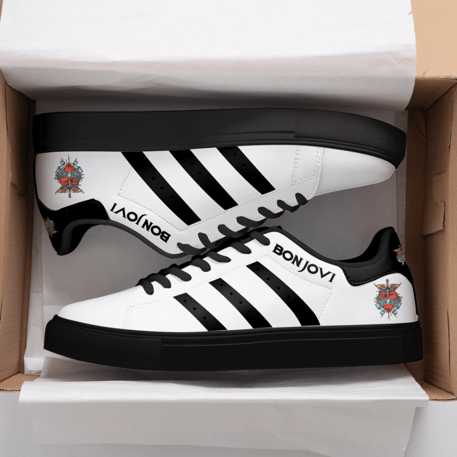 Bon Jovi Stan Smith Shoes