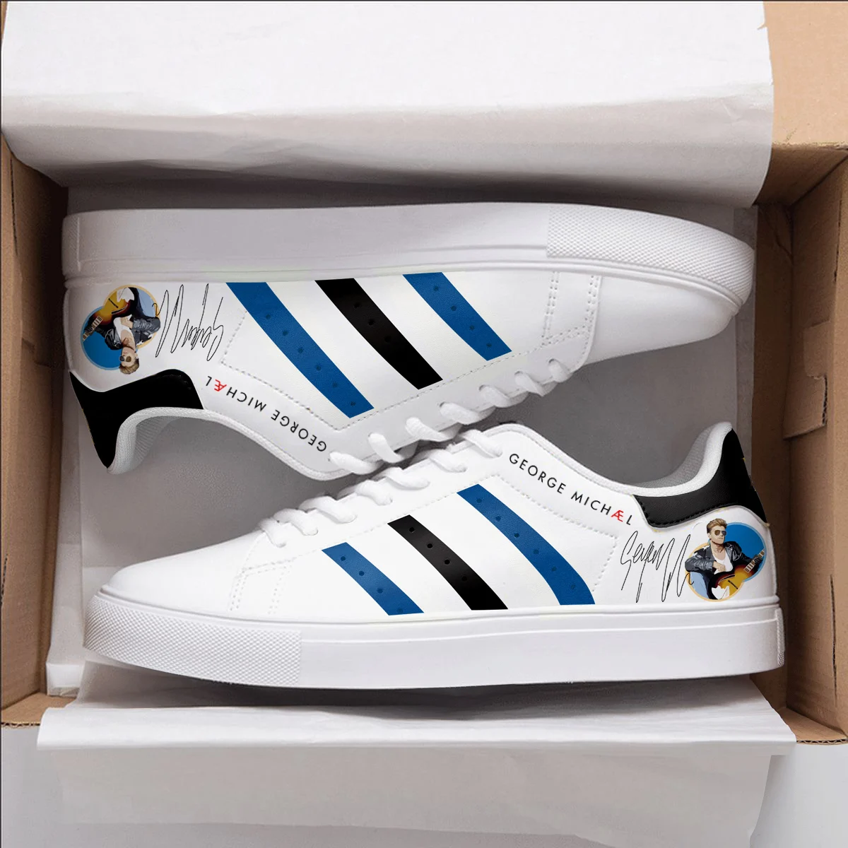 George Michael Stan Smith Shoes