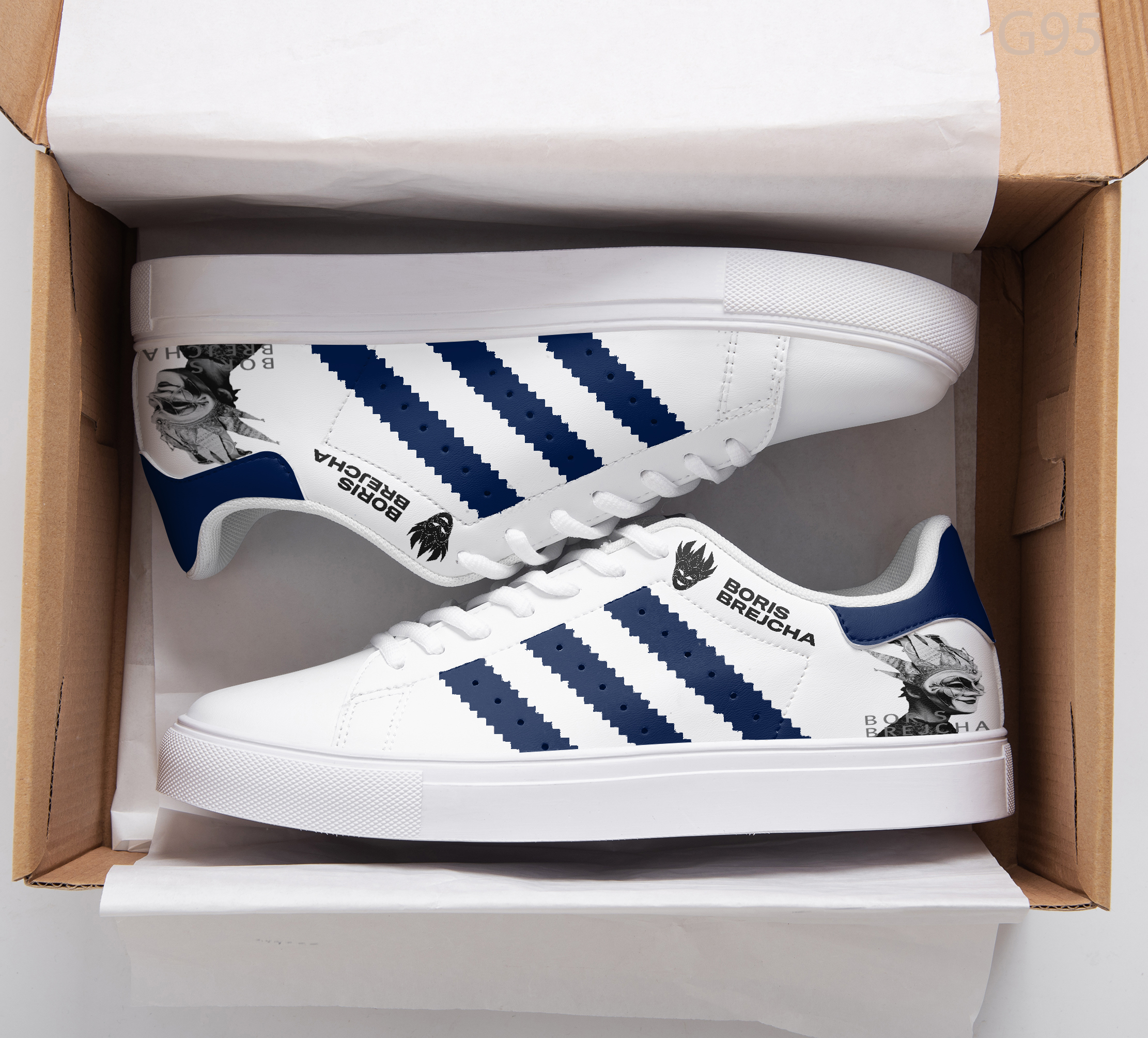 Boris Brejcha Stan Smith Shoes