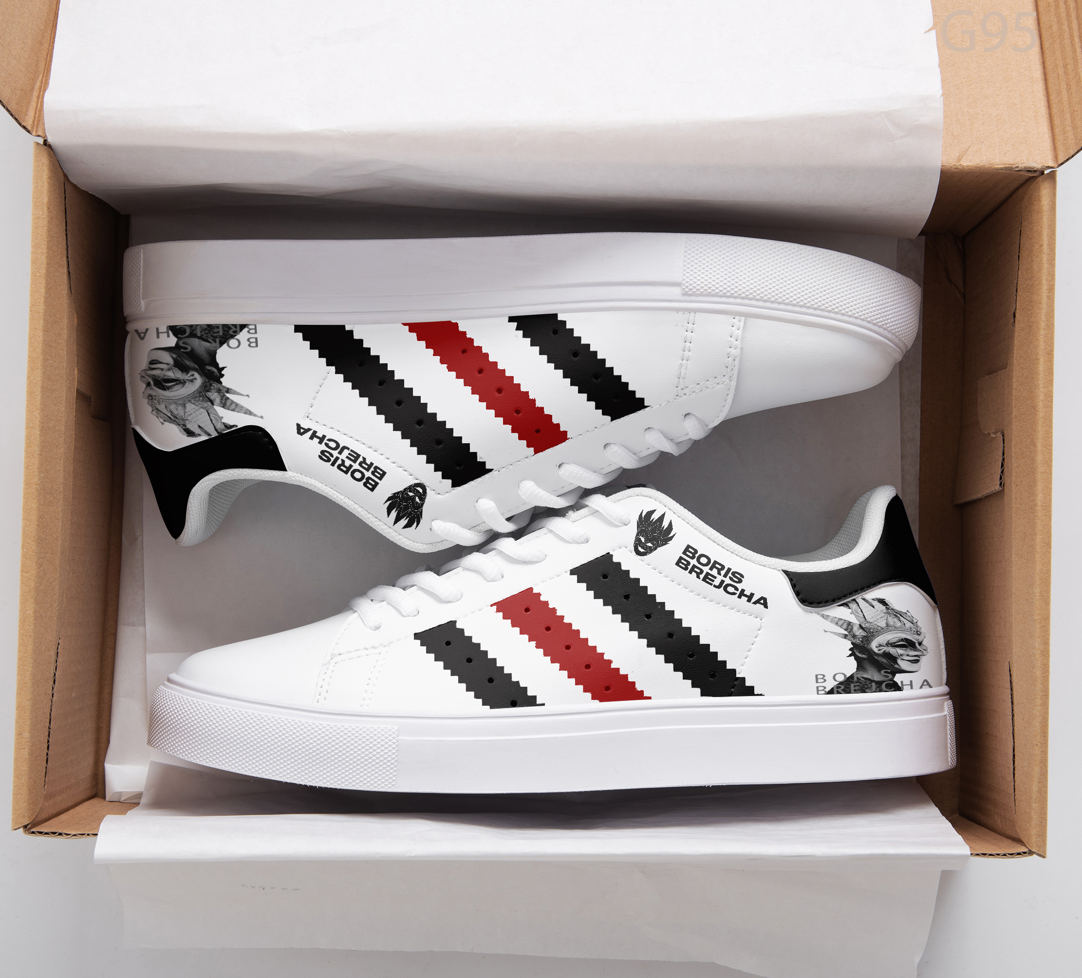 Boris Brejcha Stan Smith Shoes