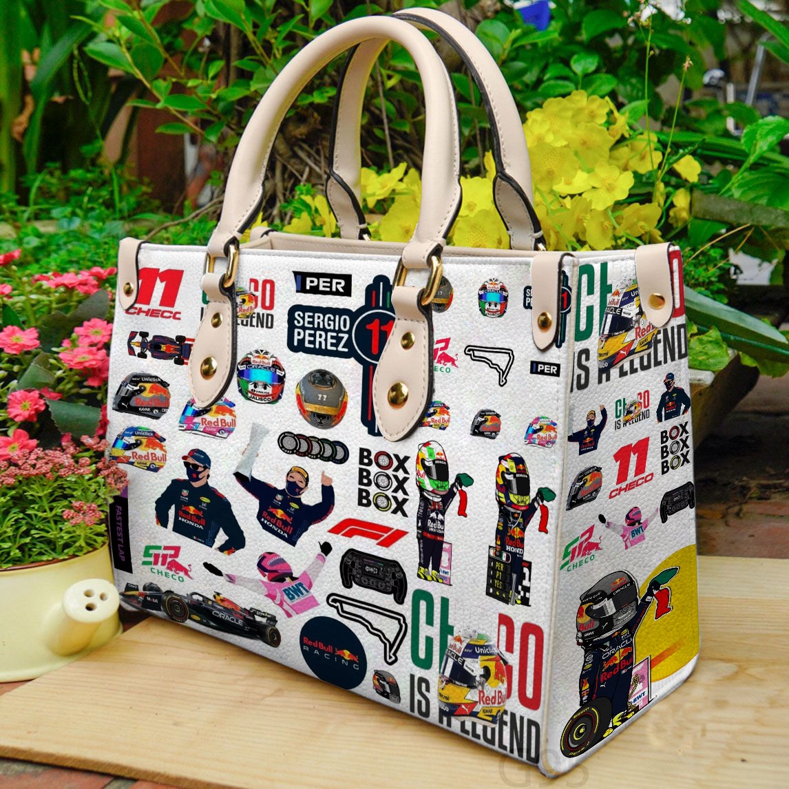 Sergio Pérez Leather Bag
