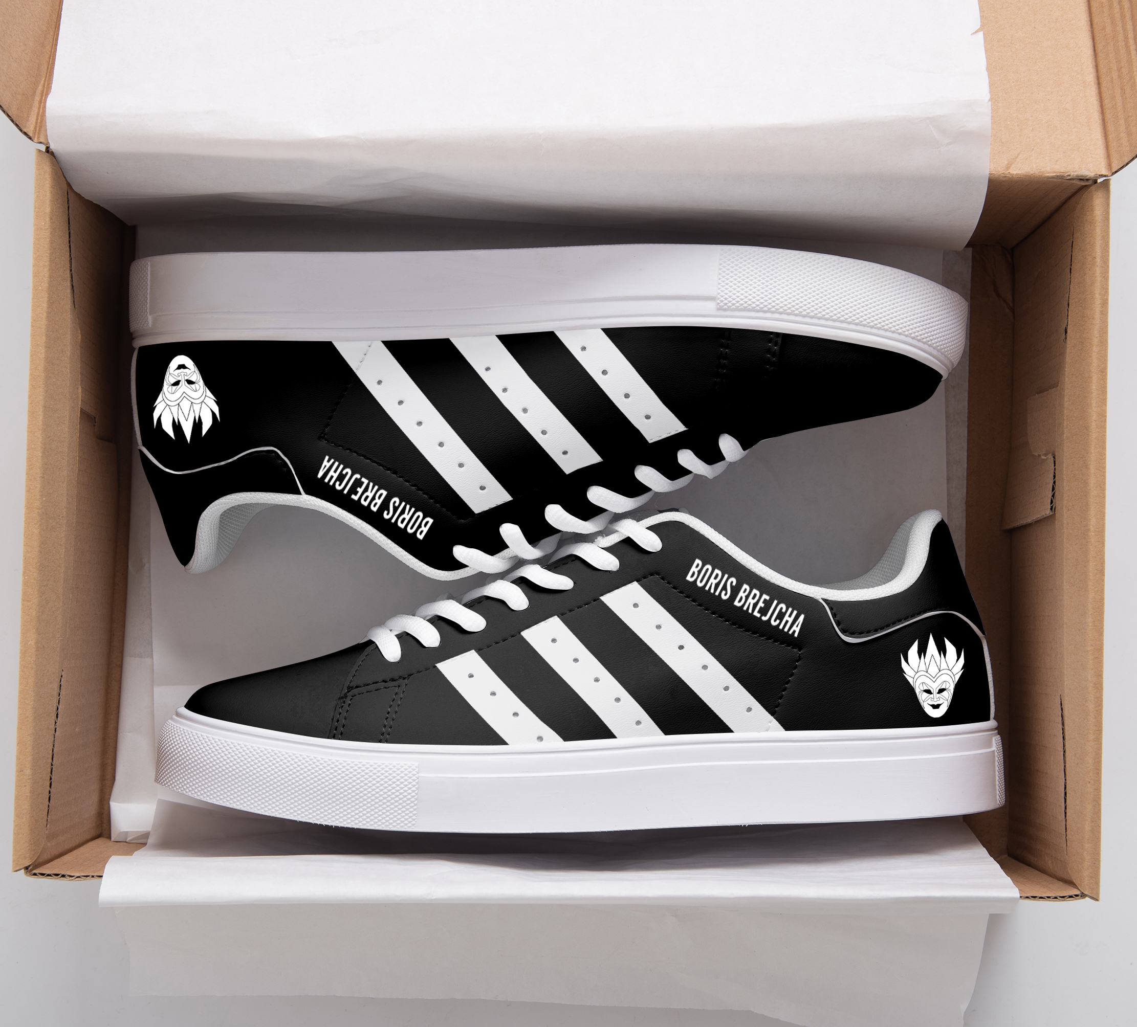 Boris Brejcha Stan Smith Shoes