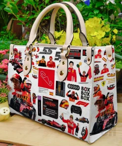 Carlos Sainz Leather Bag