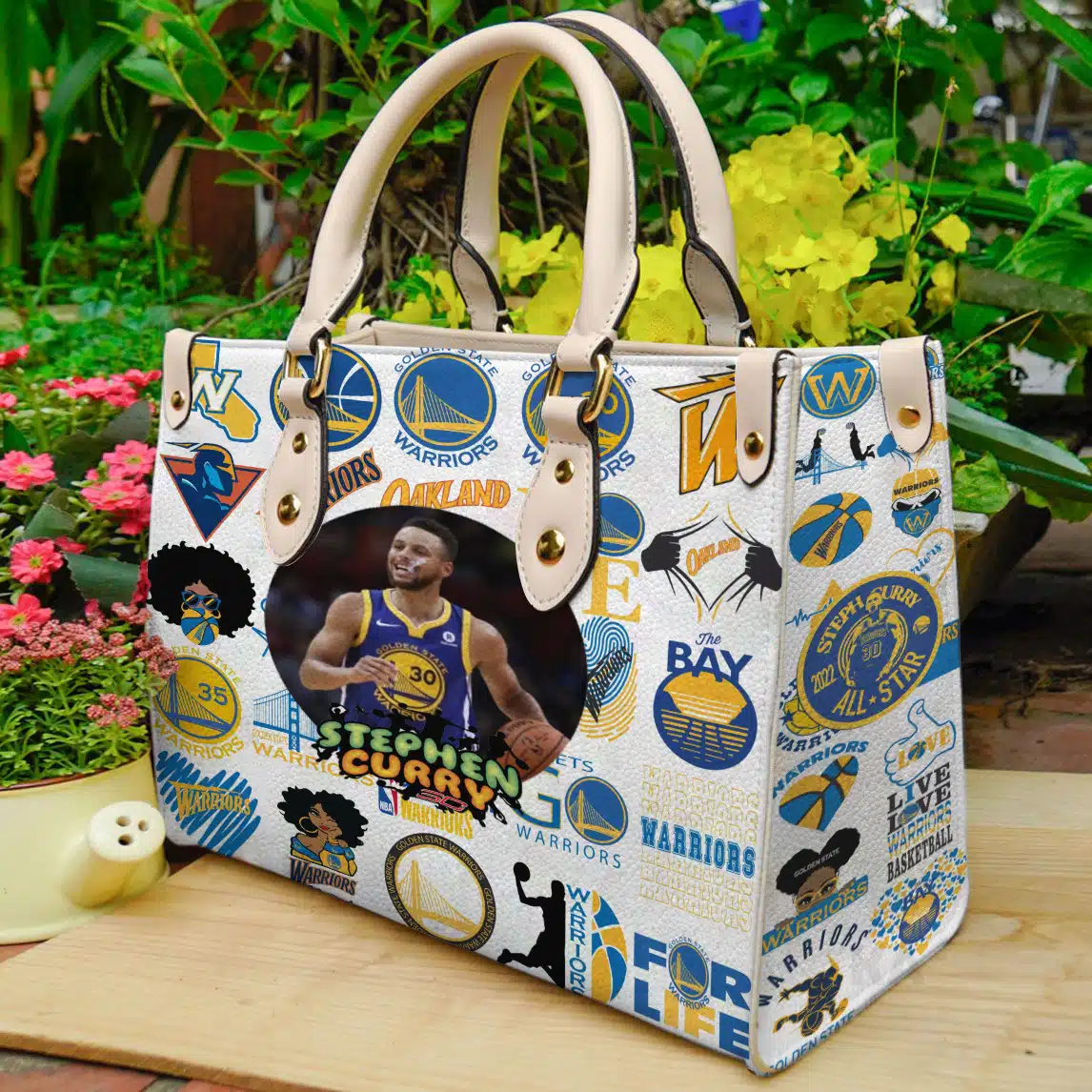 Stephen Curry Leather Bag