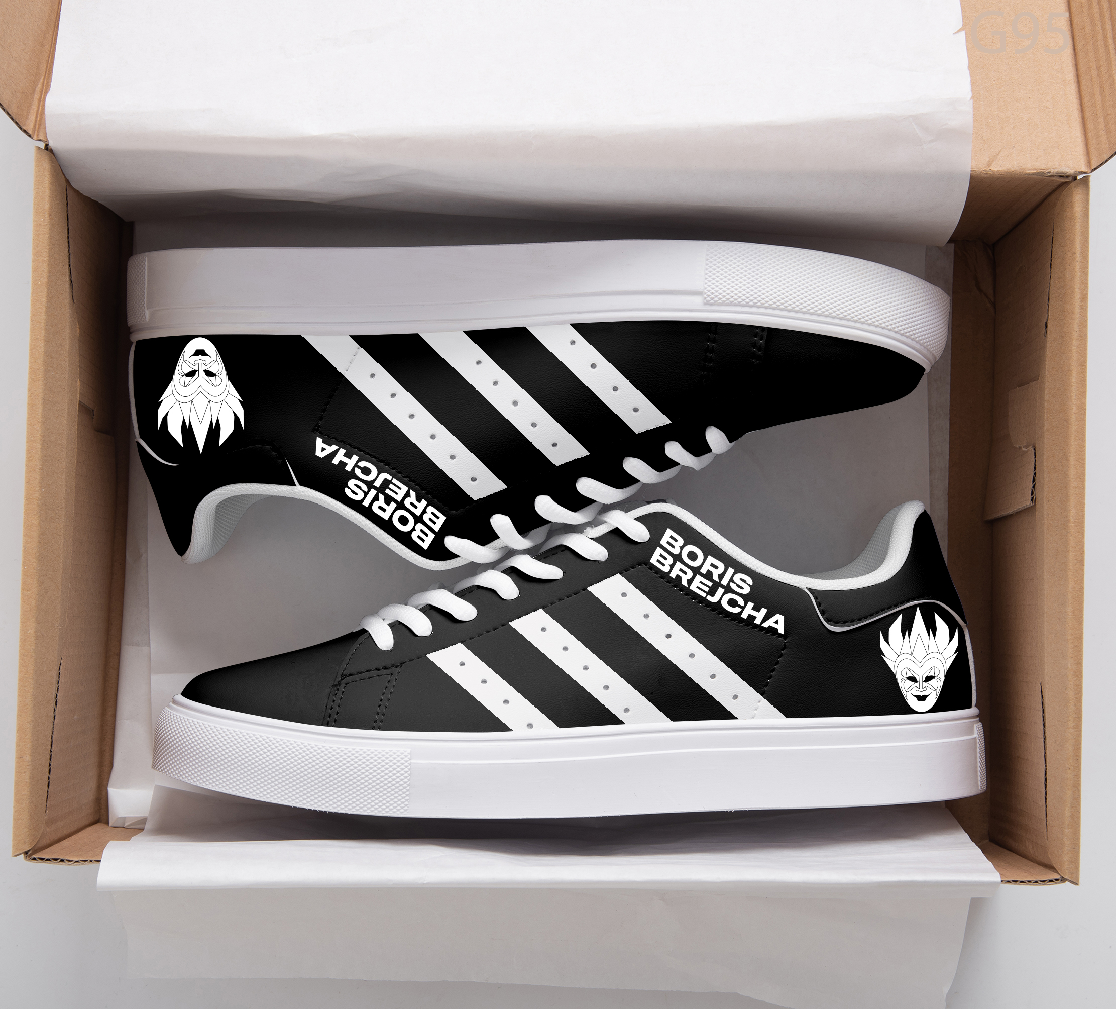 Boris Brejcha Stan Smith Shoes