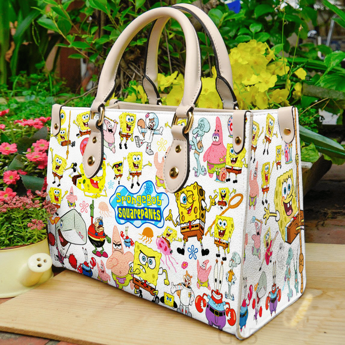 SpongeBob Leather Bag