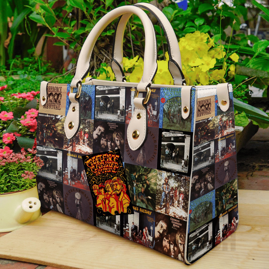 Creedence Clearwater Revival Leather Bag