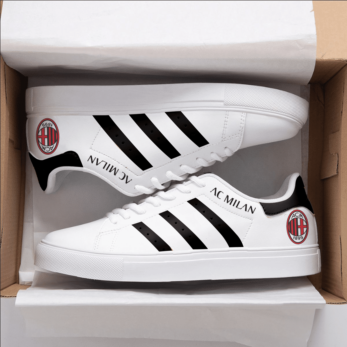 AC Milan Stan Smith Shoes
