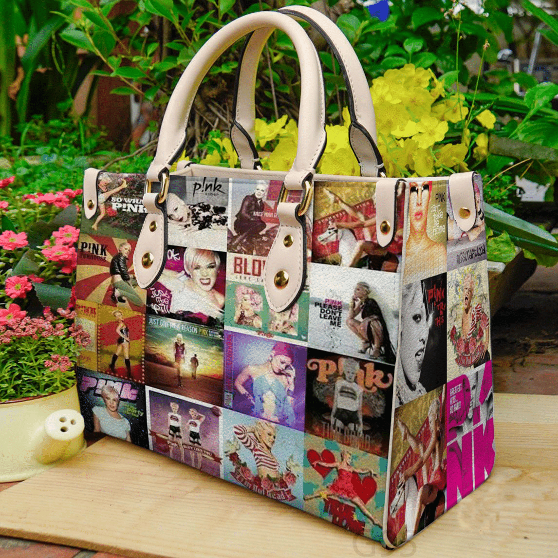 P!nk Leather Bag