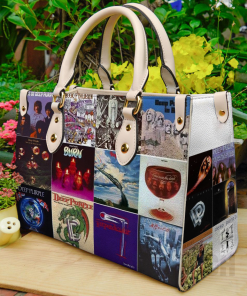 Deep Purple Leather Bag