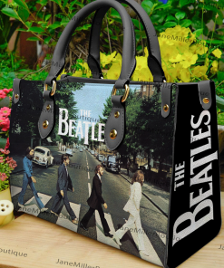 The Beatles Leather Bag