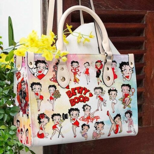 Betty Boop love Leather Bag - Image 2