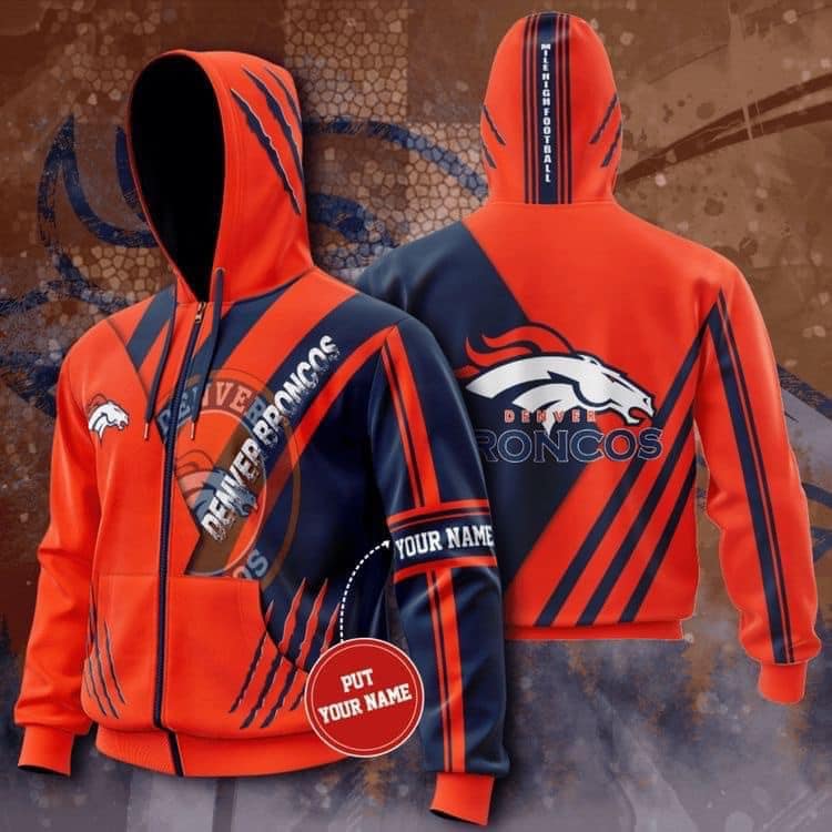 Denver Broncos Hoodie 3d