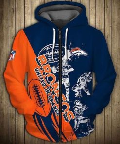 Denver Broncos Hoodie 3d