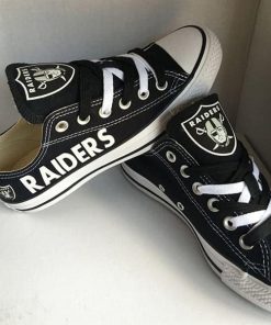 Las Vegas Raiders Love Low Top Shoes