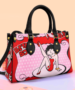 Betty Boop love Leather Bag