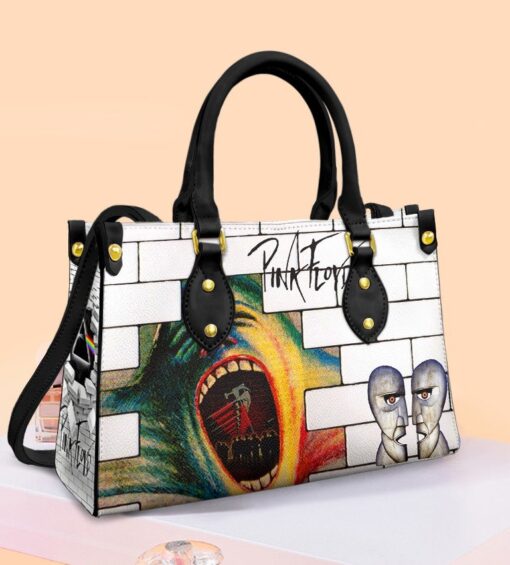 Pink Floyd love Leather Bag