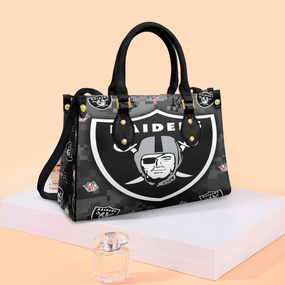 Las Vegas Raiders Leather Bag