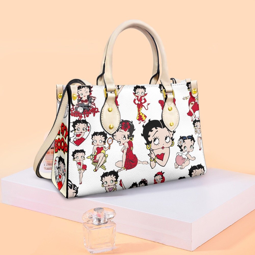 Betty Boop love Leather Bag