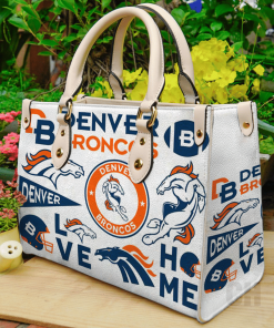 Denver Broncos Leather Bag