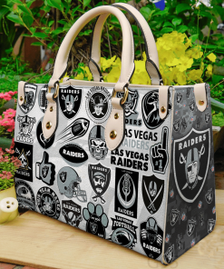 Las Vegas Raiders Leather Bag