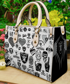 Las Vegas Raiders Leather Bag