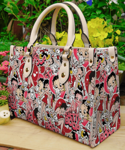 Betty Boop love Leather Bag