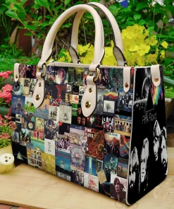 Pink Floyd love Leather Bag
