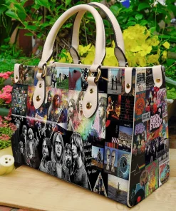 Pink Floyd love Leather Bag