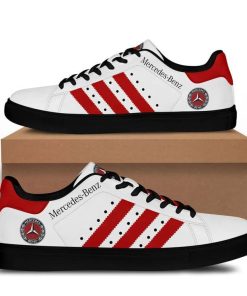 Mercedes Benz Red Stan Smith Shoes