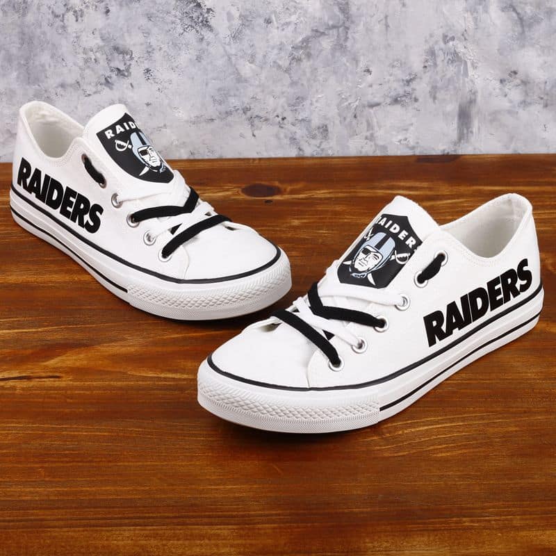 Las Vegas Raiders Love Low Top Shoes