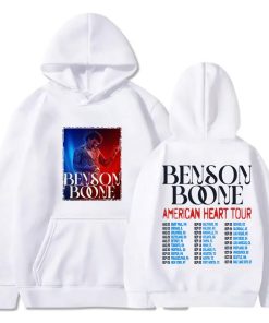 Benson Boone white Hoodie 3d