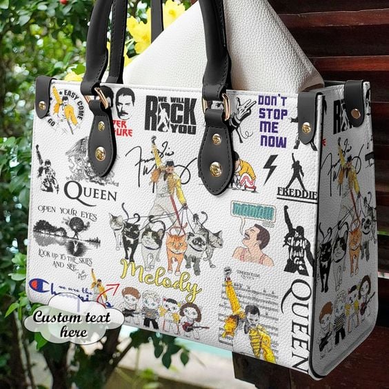 Freddie Mercury Leather Bag