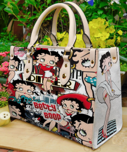 Betty Boop love Leather Bag