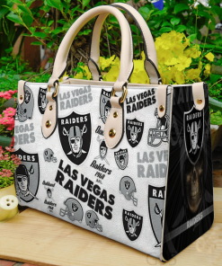 Las Vegas Raiders Leather Bag