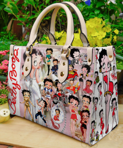 Betty Boop love Leather Bag